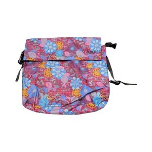 Vive Walker Bag Floral Pink Blue Purple Mobility Accessory Pouch Adjustable